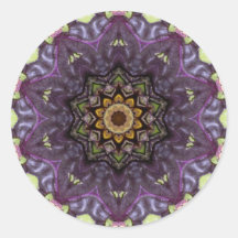 Funky, psychedelic, retro design. stickers