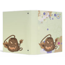 funky pumpkin notebook binders