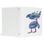 funky punk socks blue monster binders