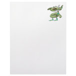 funky punk socks green monster letterhead