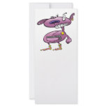 funky punk socks purple monster rack cards