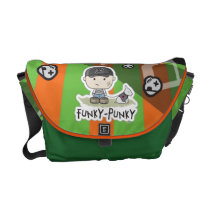 Funky Punky Messenger Bag messenger bags