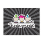 Funky-Punky Postcard