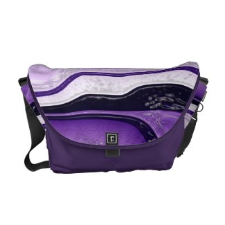 Funky Purple Zero Messenger Bag rickshawmessengerbag