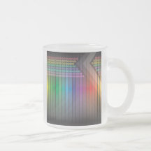 Funky Rainbow Abstract Coffee Mugs