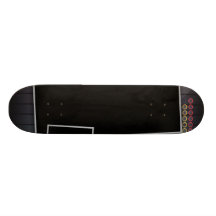 Funky rainbow page layout skate decks