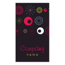 Funky Retro Business Card