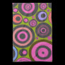 Funky Retro Circles American MoJo Kitchen Towel