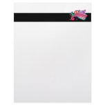 funky retro love letterhead