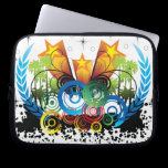 funky retro pop laptop sleeves
