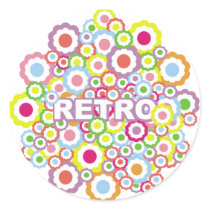 Funky Retro Pegatinas pegatinas by littleamylee Funky Retro Pegatinas pegatinas