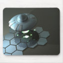 Funky Saucer 2 Mousepad