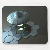Funky Saucer 2 Mousepad