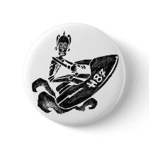 Funky Sea-Doo buttons by ZazzIt Funky Sea-Doo buttons