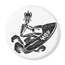 Funky Sea-Doo magnets by ZazzIt Funky Sea-Doo magnets