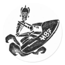 Funky Sea-Doo stickers by ZazzIt Funky Sea-Doo stickers