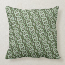Funky Seeing Double Green pillow cushion pillows