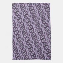 Funky Seeing Double Purple kitchen Tea towel american mojo kitchen towels