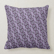 Funky Seeing Double Purple pillow cushion pillows