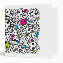 Funky Skulls binders
