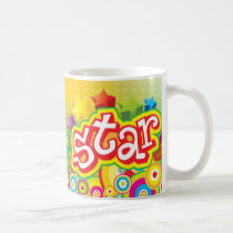 Funky Star Mug mugs