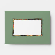 Funky Stripes A6 Invitation Envelope envelopes