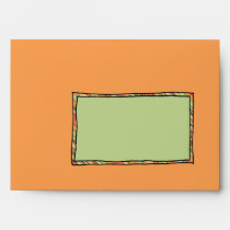 Funky Stripes A7 Greeting Card Envelope envelopes