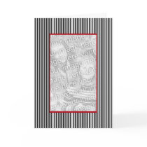 funky stripes-black cards