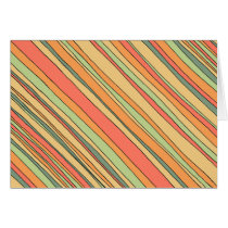 Funky Stripes custom greeting card cards
