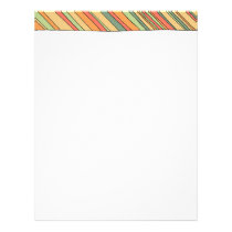 Funky Stripes Letterhead letterhead