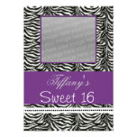 funky Sweet Sixteen photo party Invitation invitations