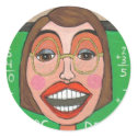 Funky Teacher - sticker