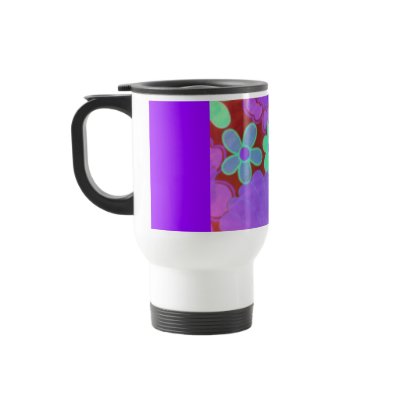 funky travel mug by pammys