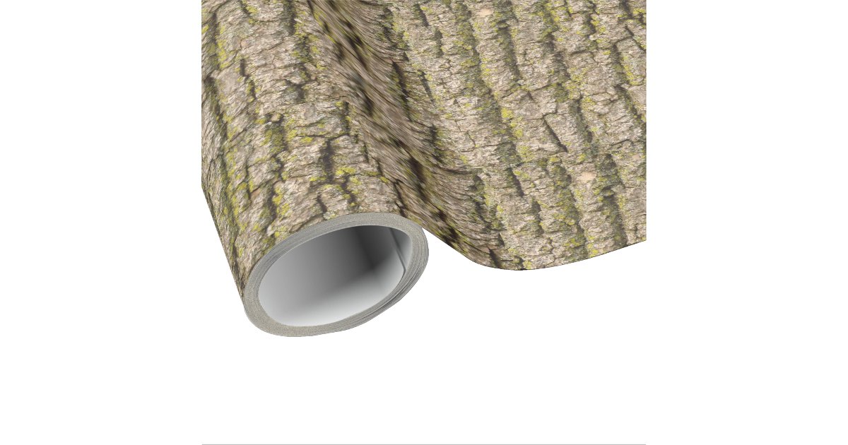 Funky Tree Bark Wrapping Paper Zazzle
