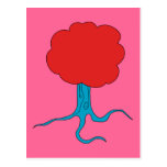 Funky Tree Post Card