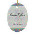 funky tropical colors damask.ai