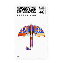 Funky Umbrella postage by doonagiri Funky Umbrella postage