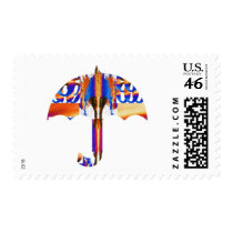 Funky Umbrella postage by doonagiri Funky Umbrella postage