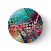 Funky Urban Graffiti Grunge Textured Pin
