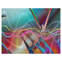 Funky Urban Graffiti Grunge Textured Flyer