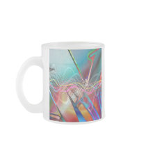 Funky Urban Graffiti Grunge Textured Mugs