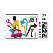 Funky Urban Postage postage by bnpdesignstudio Funky Urban Postage postage