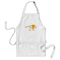 Funky Wadjet Gold Blue Apron