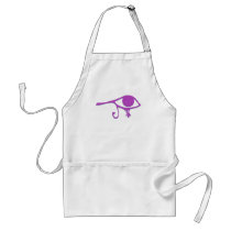 Funky Wadjet Magenta Ash Apron