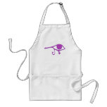 Funky Wadjet Magenta Ash Apron