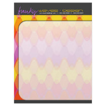 Funky Waves 01 Modern Designer Letterhead Template by color_therapy Funky Waves 01 Modern Designer Letterhead Template