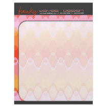 Funky Waves 03 Modern Designer Letterhead Template by color_therapy Funky Waves 03 Modern Designer Letterhead Template