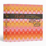 Funky Waves | 03 * Pink Modern Custom Binder
