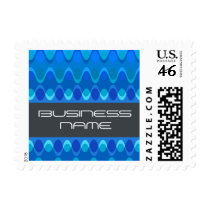 Funky Waves | 04 * Modern Designer Custom Postage postage