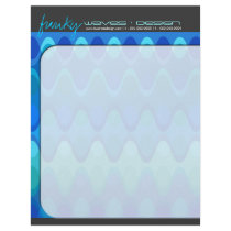 Funky Waves 04 Modern Designer Letterhead Template by color_therapy Funky Waves 04 Modern Designer Letterhead Template
